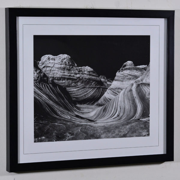 Mountains in Black Box Frame-16x14 inches
