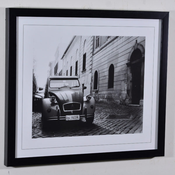 Vintage Car in Black Box Frame-16x14 inches