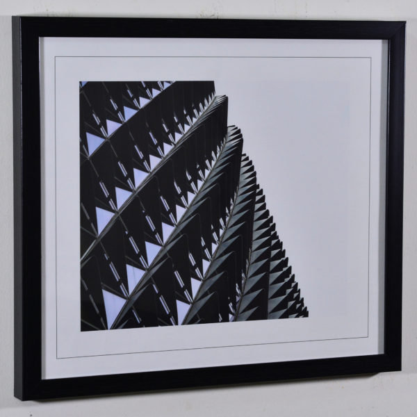 Pattern in Black Box Frame-16x14 inches