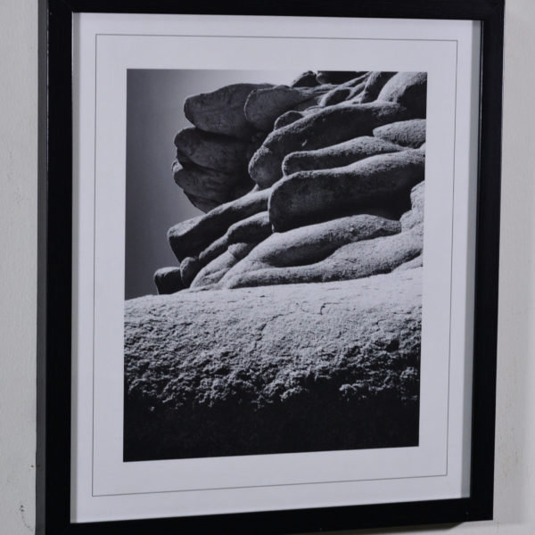 Mountains in Black Box Frame-16x14 inches