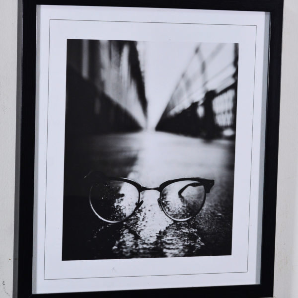 Specs in Black Box Frame-16x14 inches