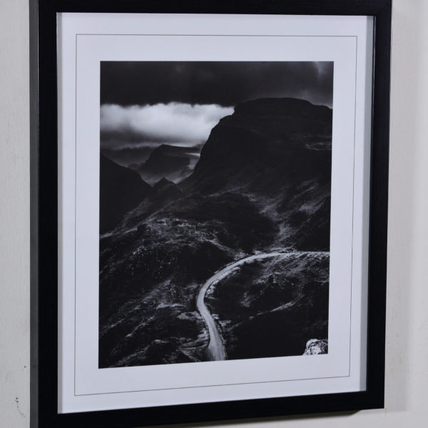 Mountains in Black Box Frame-16x14 inches