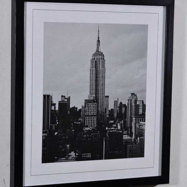 City in Black Box Frame-16x14 inches