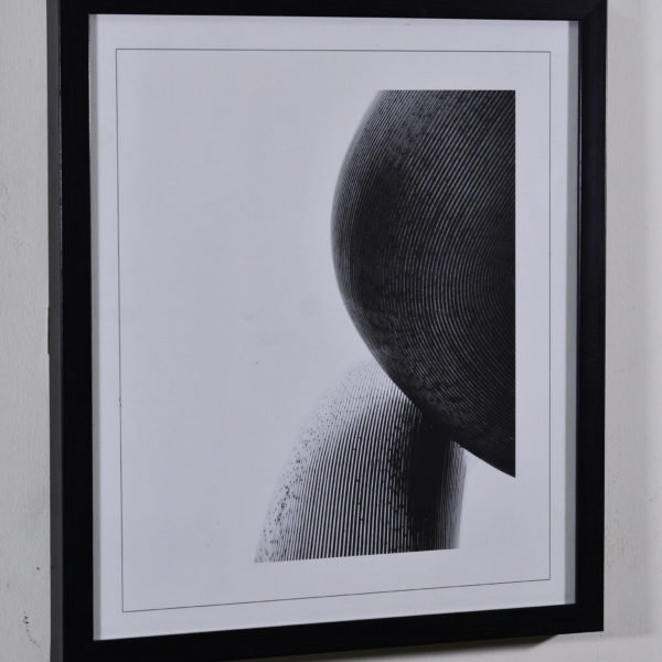 Pattern in Black Box Frame-16x14 inches