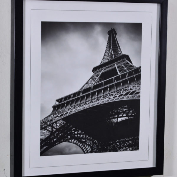 Eiffel Tower in Black Box Frame-16x14 inches