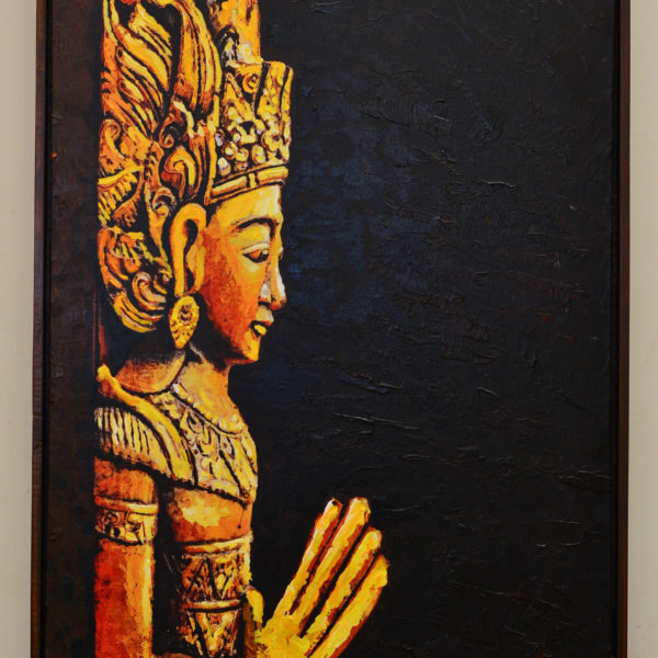 Digital / Handmade Painting, Idol-20x30 inches